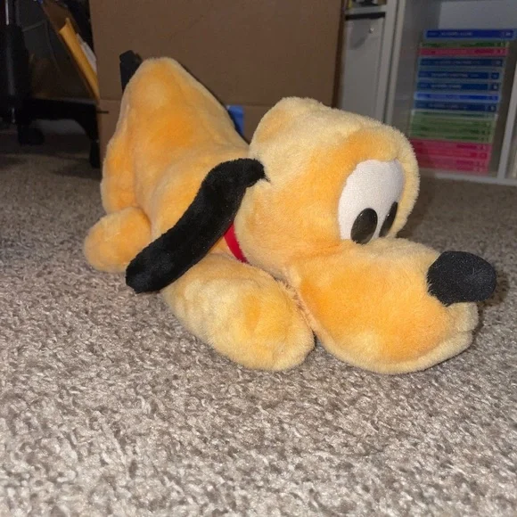 Disney Plush Dog Toy - Yellow and Black - Picture 2 of 6
